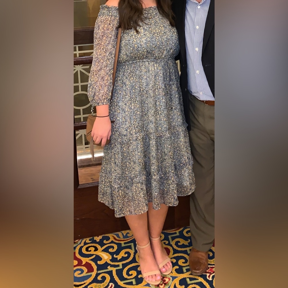 Anthropologie off the shoulder dress - Picture 4 of 4